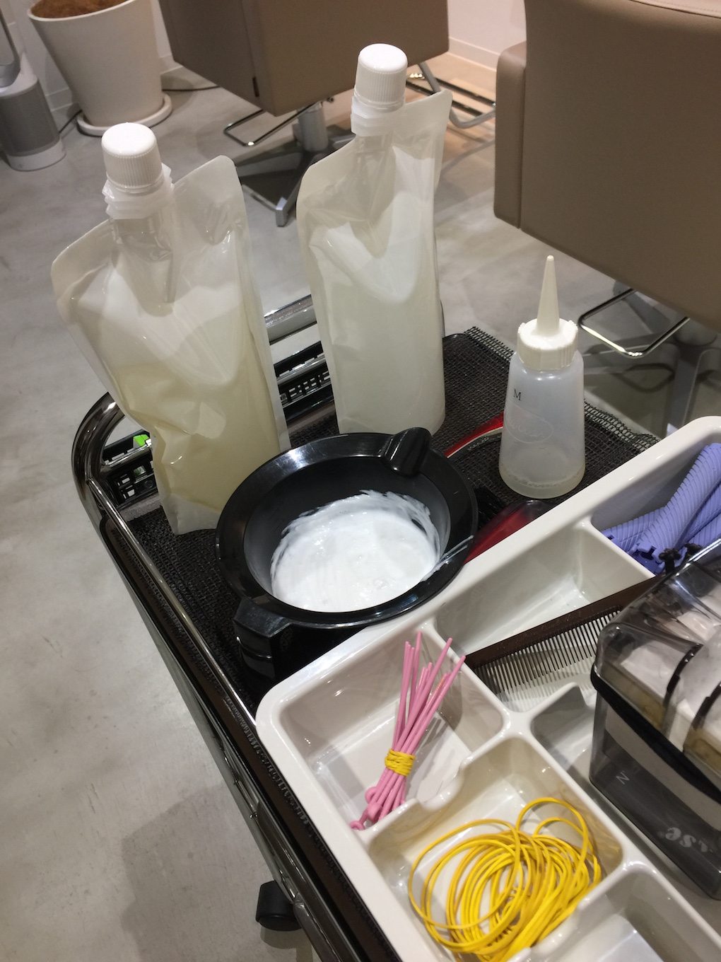 パーマ、進化してます。