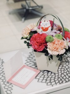 お花いただきました！